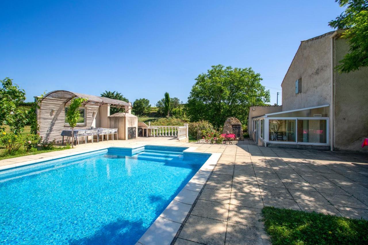 Villa Charmante A La Tour-D'Aigues Avec Piscine Privee Esterno foto